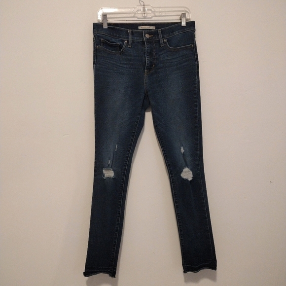 Levi's - 311 Shaping Skinny Distressed Jeans - Picture 3 of 14